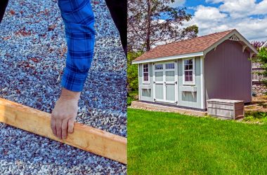 Site prep for sheds and buildings in Northeast Ohio