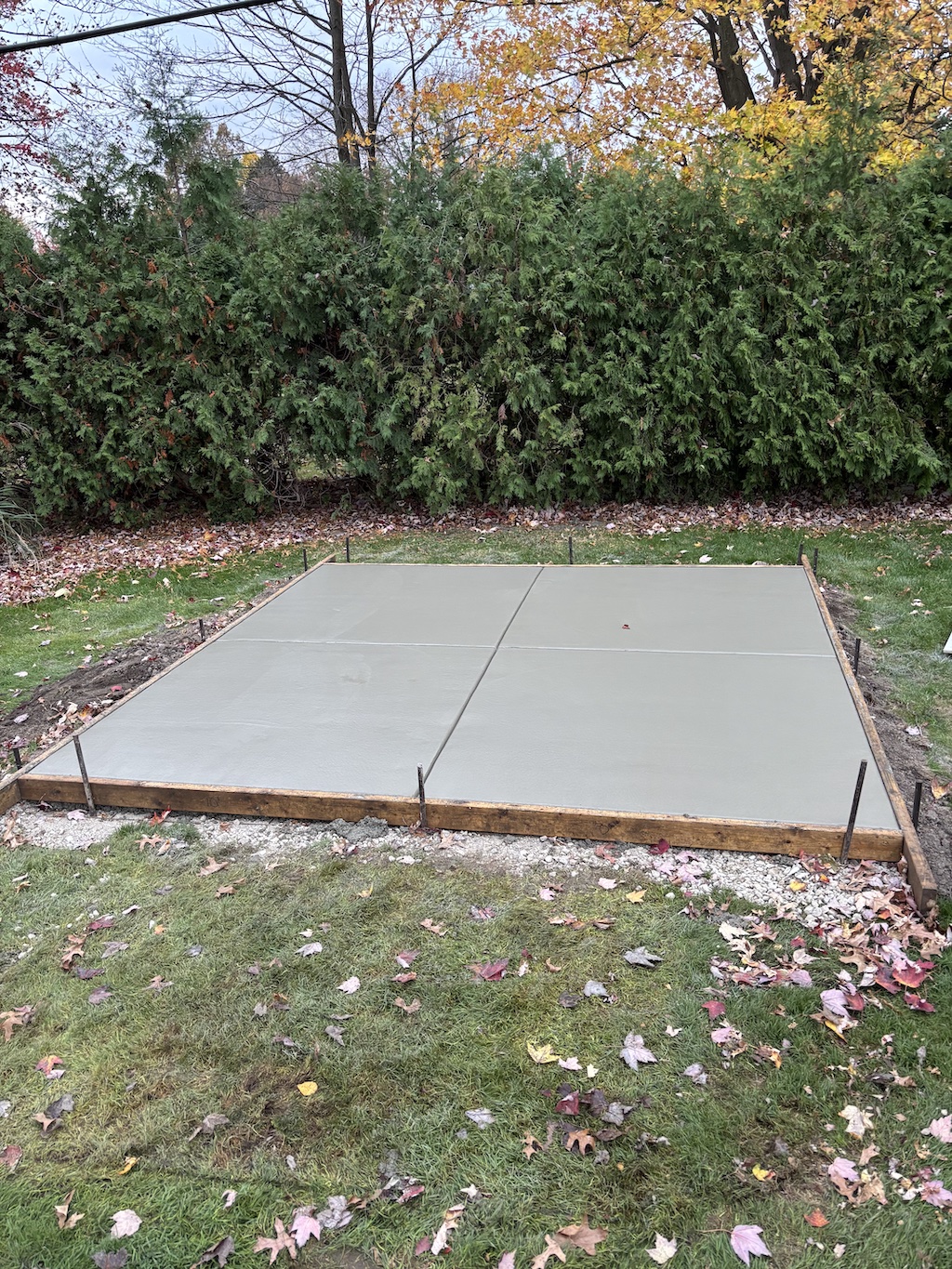 concrete-shed-pad-lakewood-ohio
